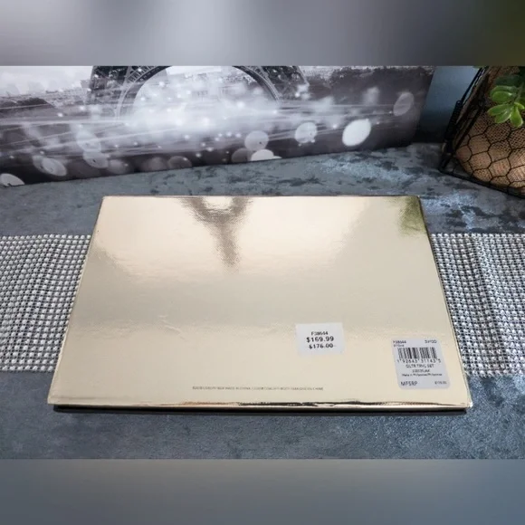 Coach Star Rose Gold Glitter Passport Cover and Luggage Tag NWT - Picture 6 of 7